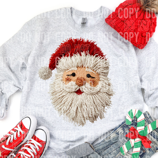 Yarn Santa 2 DTF Transfer