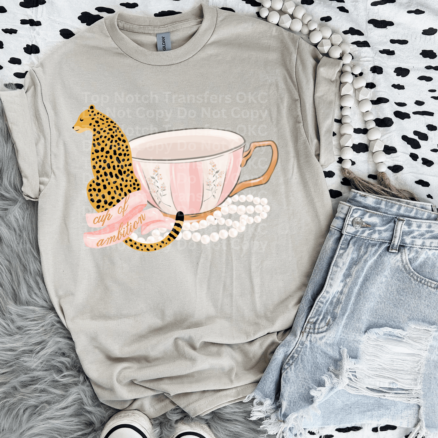 Cup of Ambition DTF Transfer