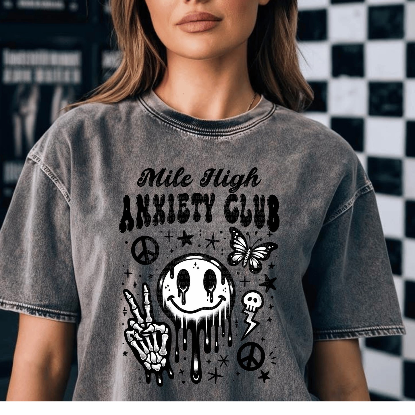 Mile High Anxiety Club DTF Transfer