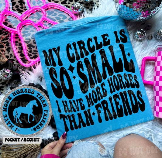 My Circle is so small DTF Transfer