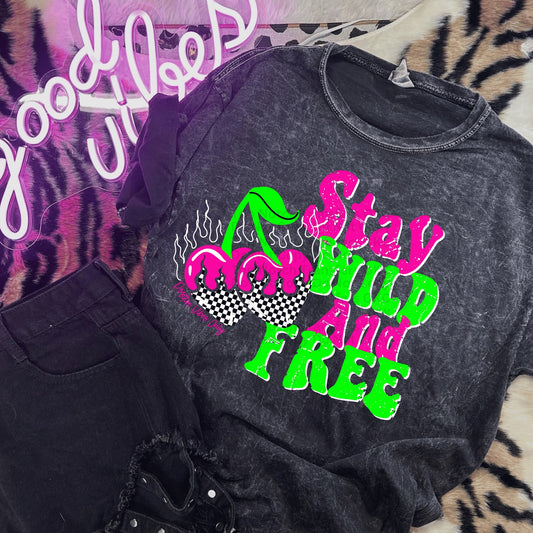 Stay Wild And Free DTF Transfer