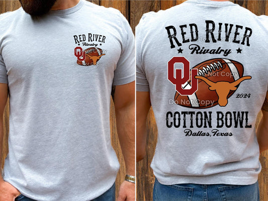 Red River Rivalry DTF Transfer