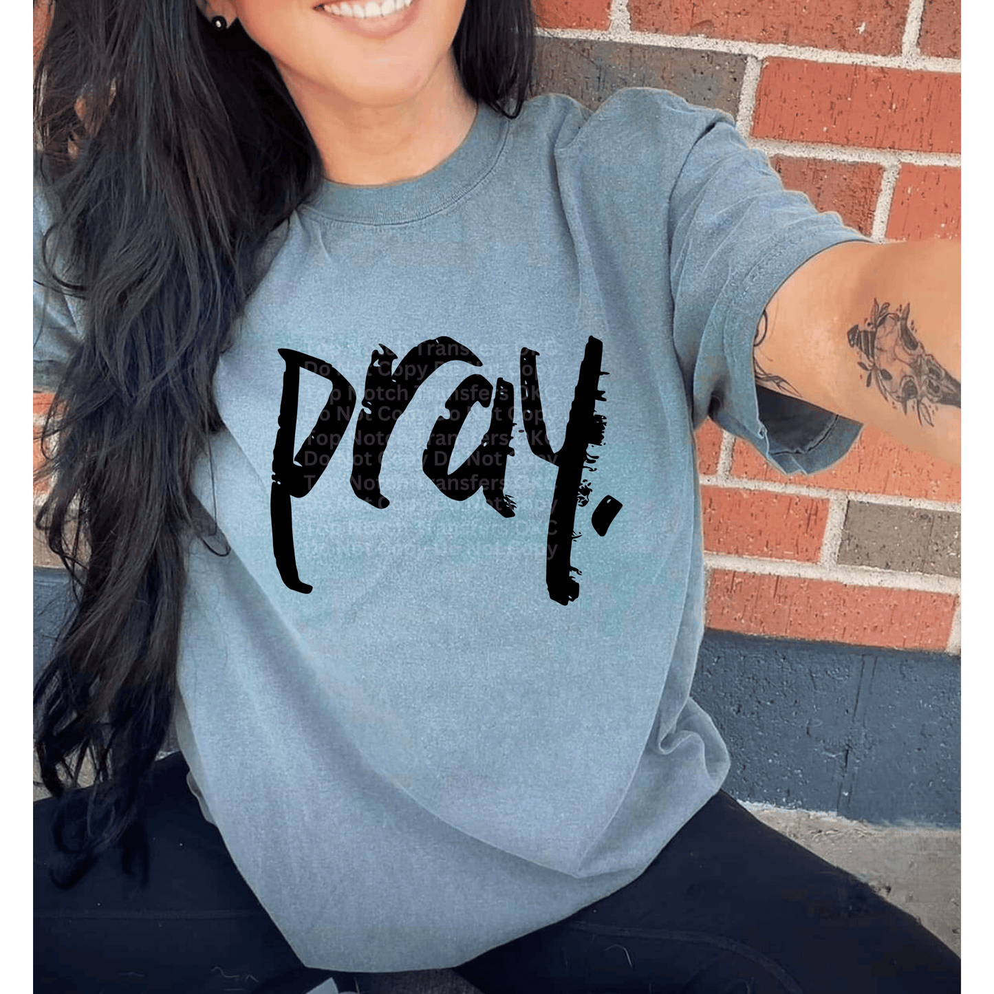 Pray. DTF Transfer