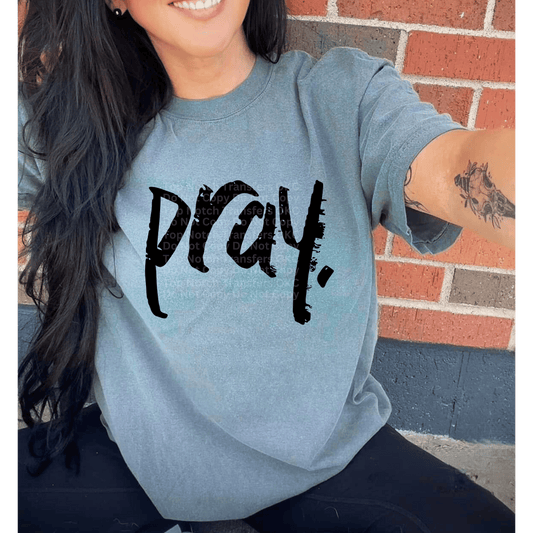 Pray. DTF Transfer