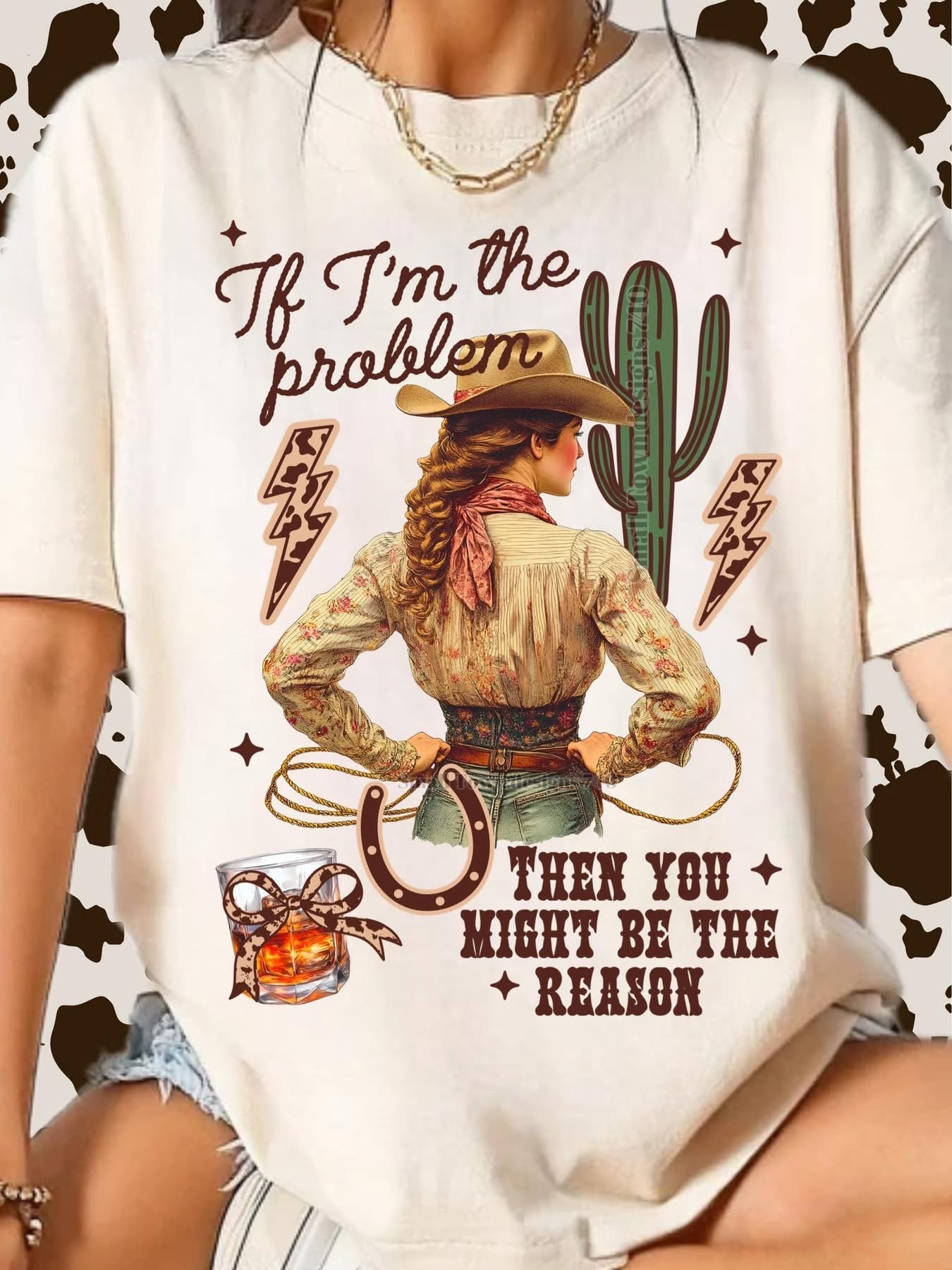 If I’m The Problem DTF Transfer