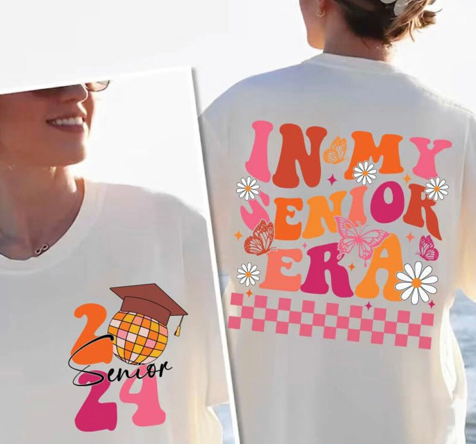 In My Senior ERA 2024 Groovy DTF Transfer