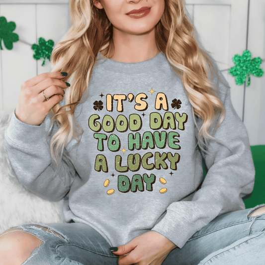 It’s a good day to have a Lucky Day DTF Transfer