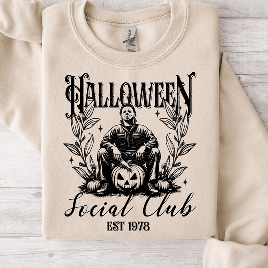 Halloween Social Club DTF Transfer