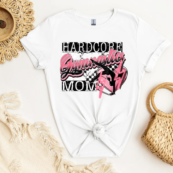 Hardcore Gymnastics Mom DTF Transfer