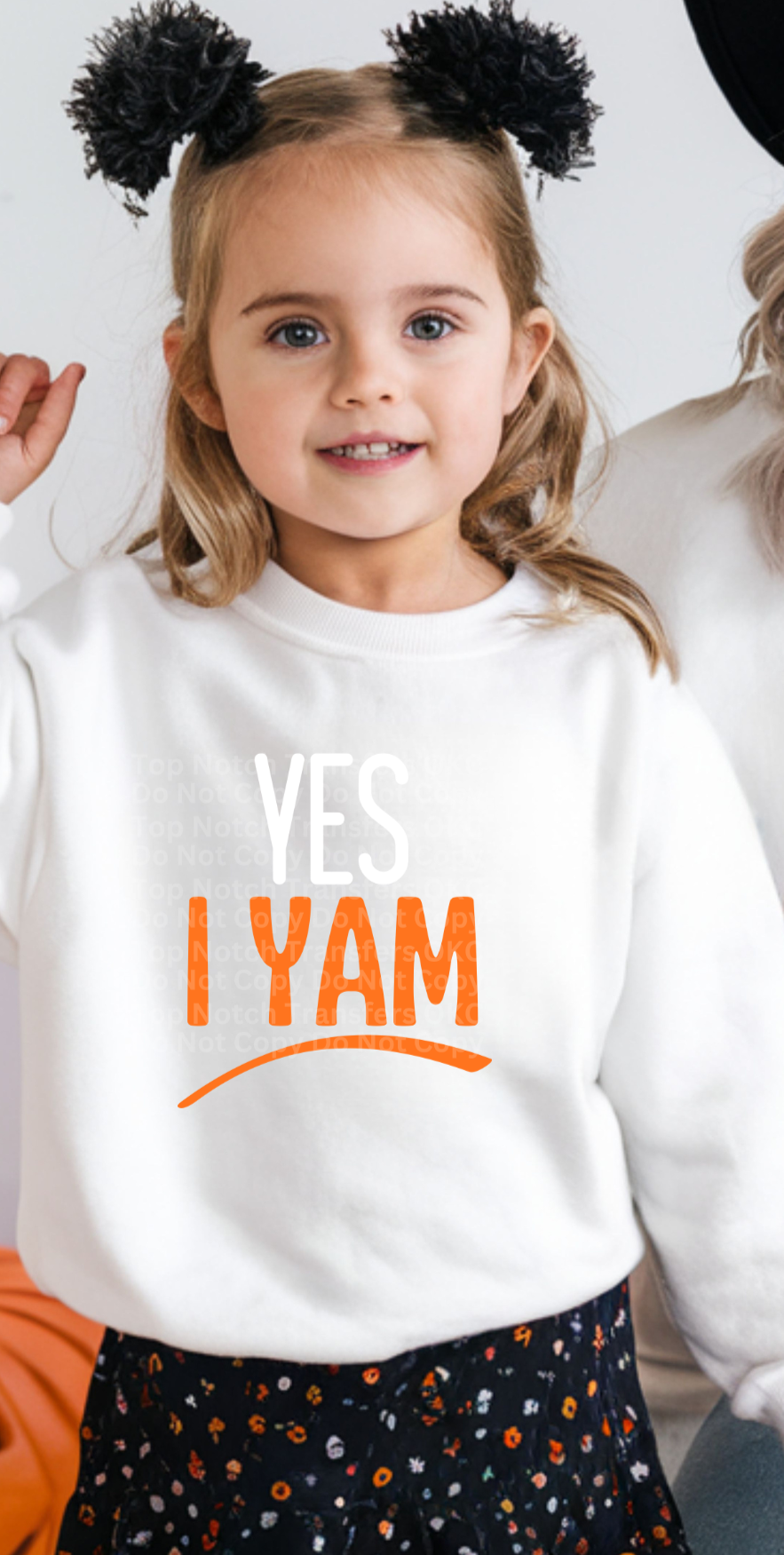 Yes, I Yam DTF Transfer