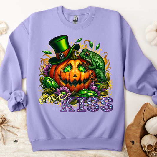 One Kiss Fairytale Pumpkin DTF Transfer