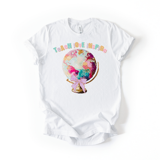 Teach Love Inspire DTF Transfer
