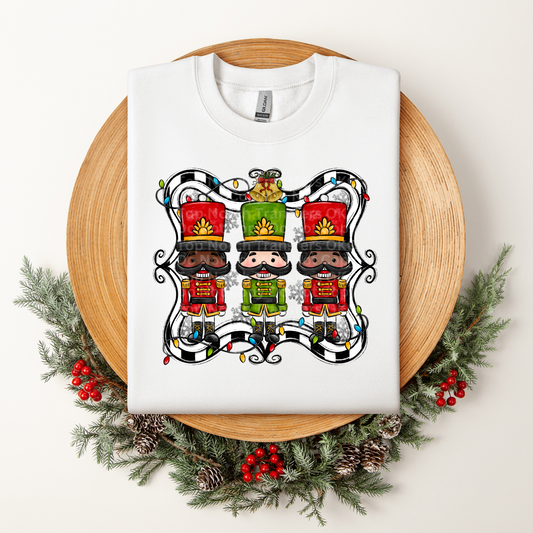 Nutcrackers Red & Green DTF Transfer