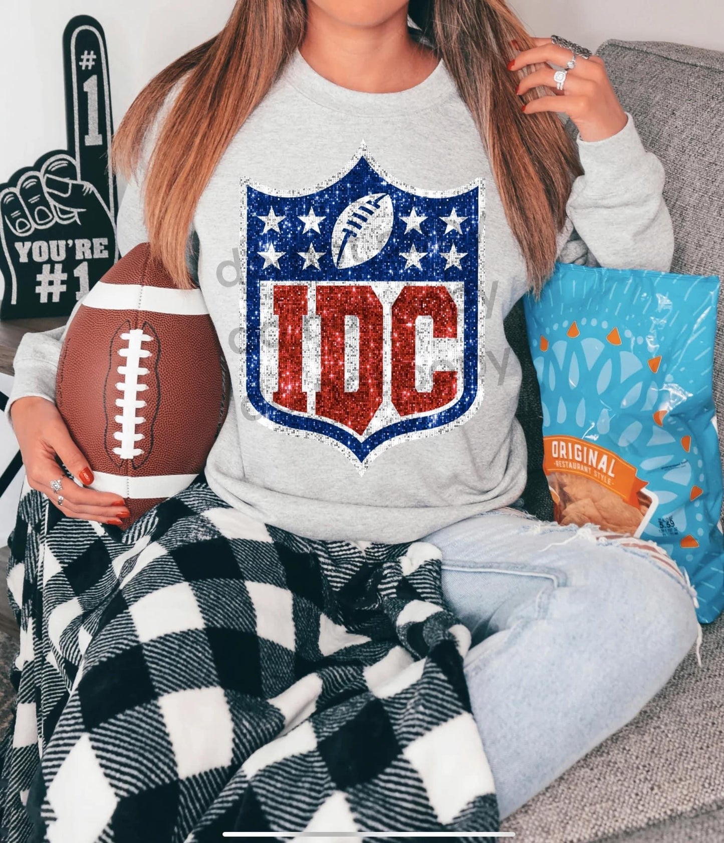 IDC Faux Sequin DTF Transfer