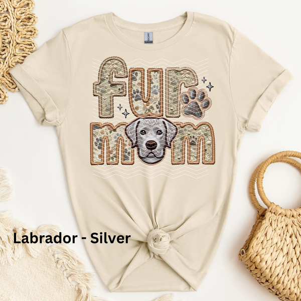 Labrador - Silver DTF Transfer