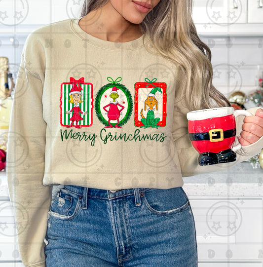 Merry Gr!nchmas DTF Transfer