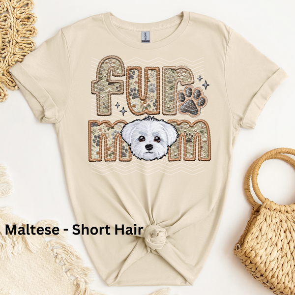 Maltese - Short Hair DTF Transfer