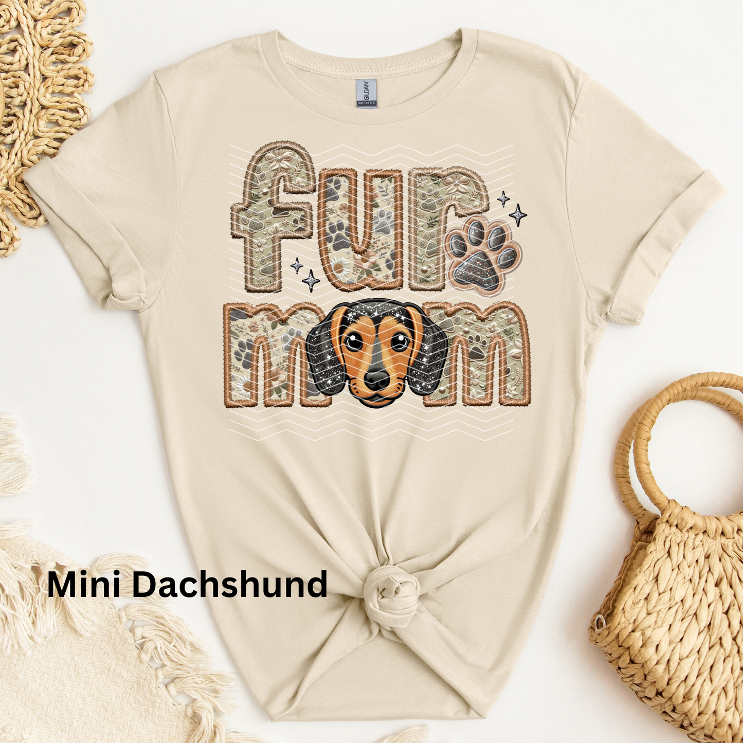 Mini Dachshund DTF Transfer