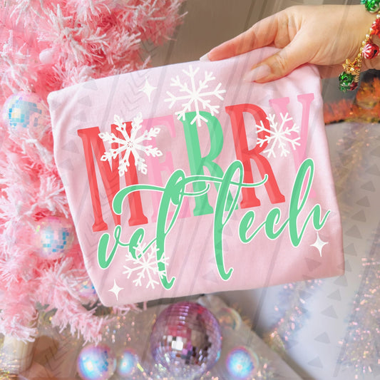 Merry Vet Tech DTF Transfer