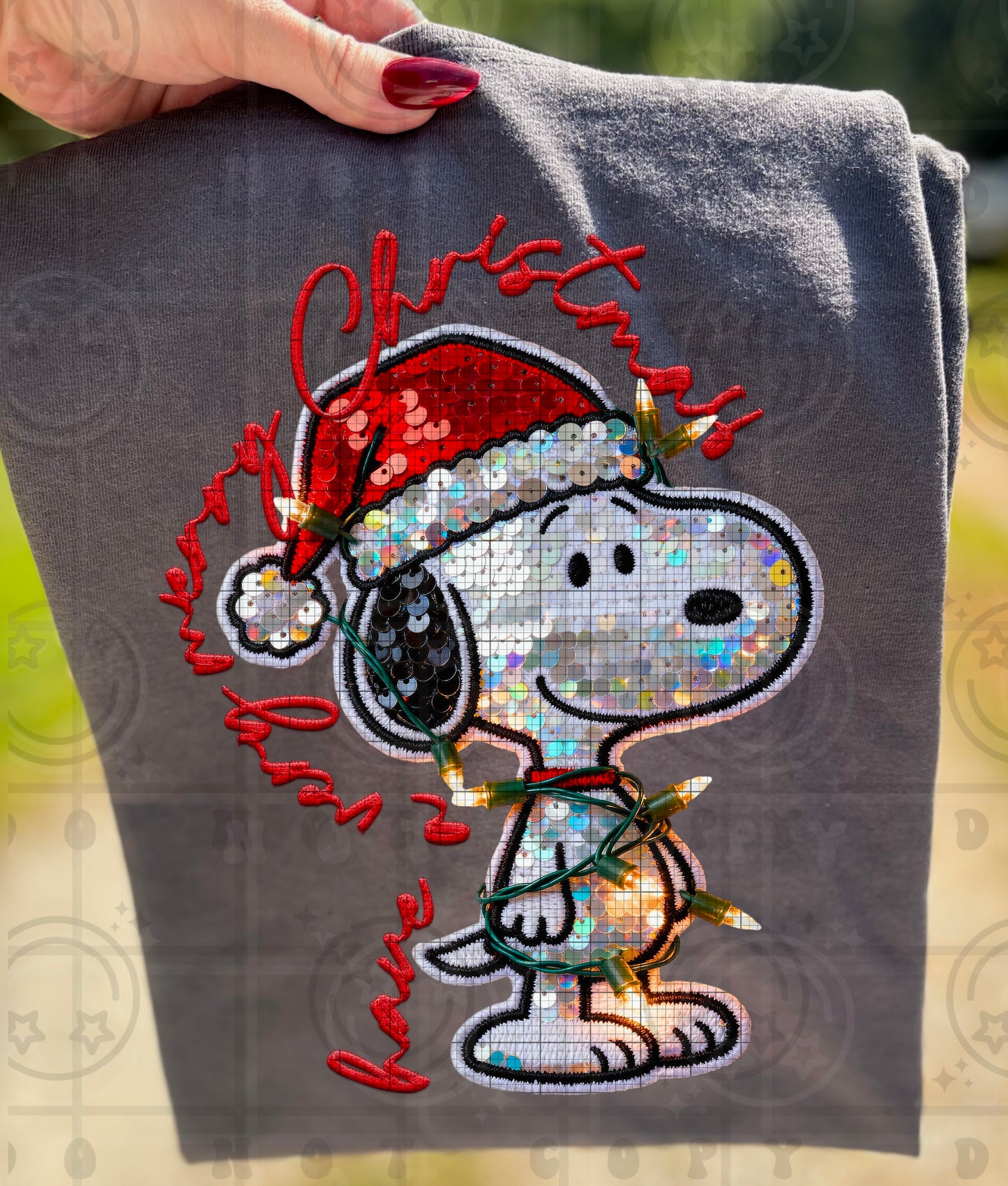 Have A Very Merry Christmas_Snoopy DTF Transfer