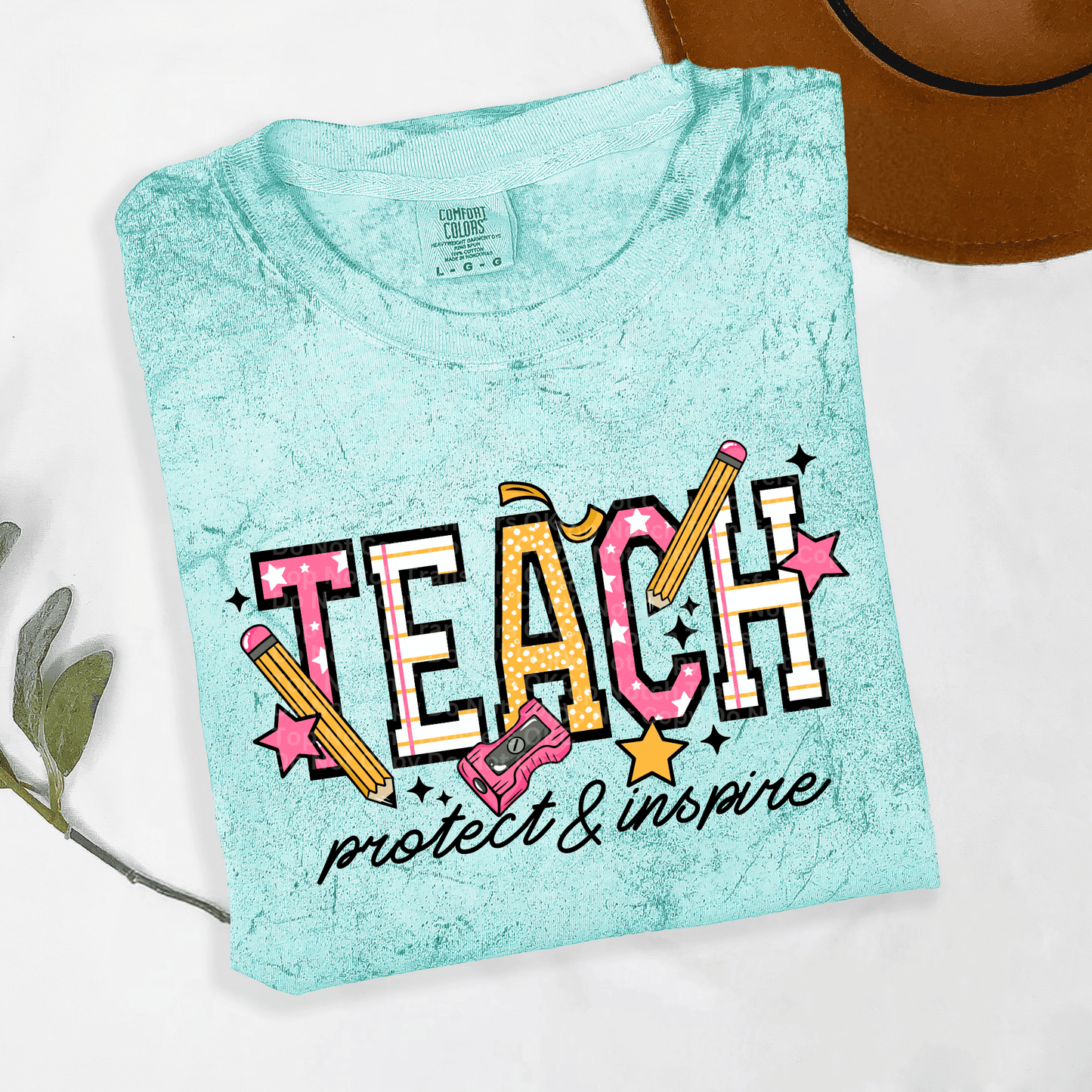 RTS Teach, Protect & Inspire Adult DTF Transfer