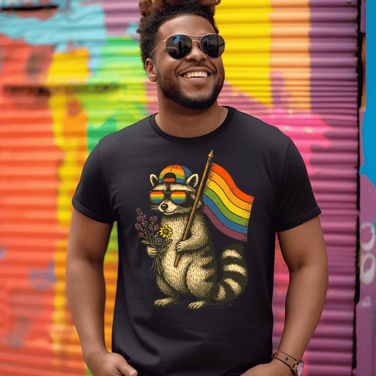 Pride Raccoon DTF Transfer