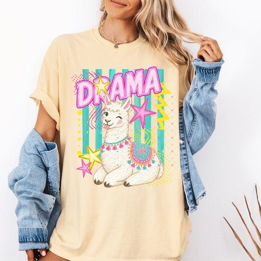 Drama Llama DTF Transfer