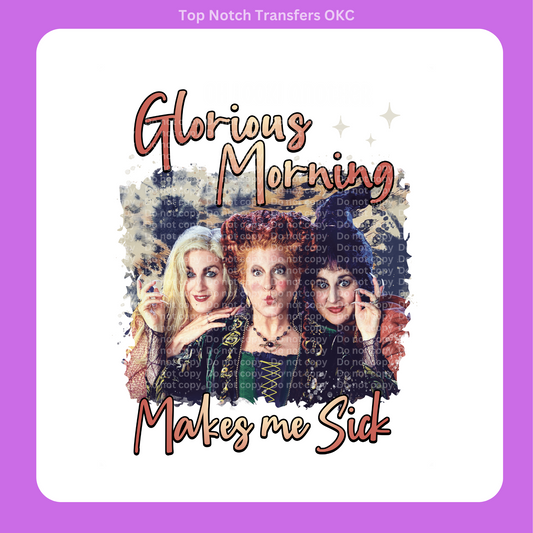 HP Glorious Mornings DTF Transfer