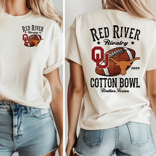 2025 Red River Rivalry DTF Transfer