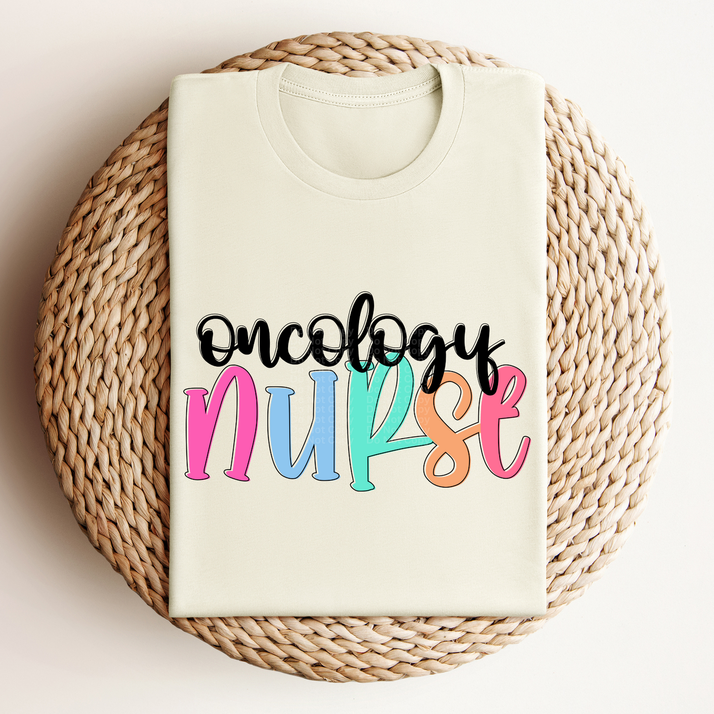 Oncology Nurse - Colored Names/Occupations DTF Transfer