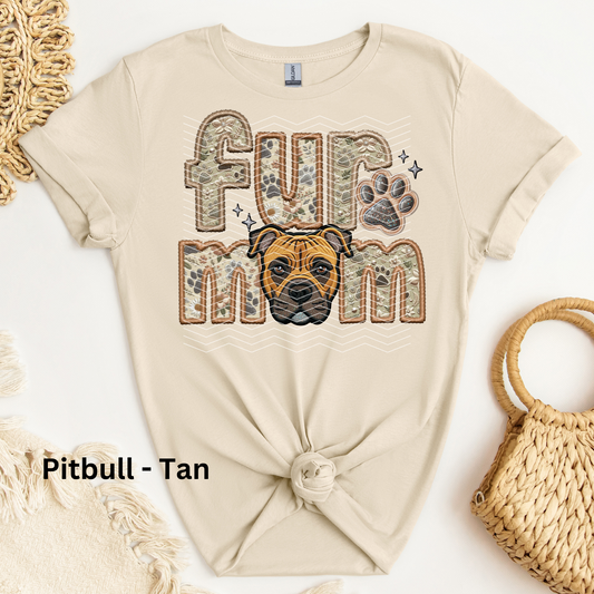 Pitbull - Tan DTF Transfer