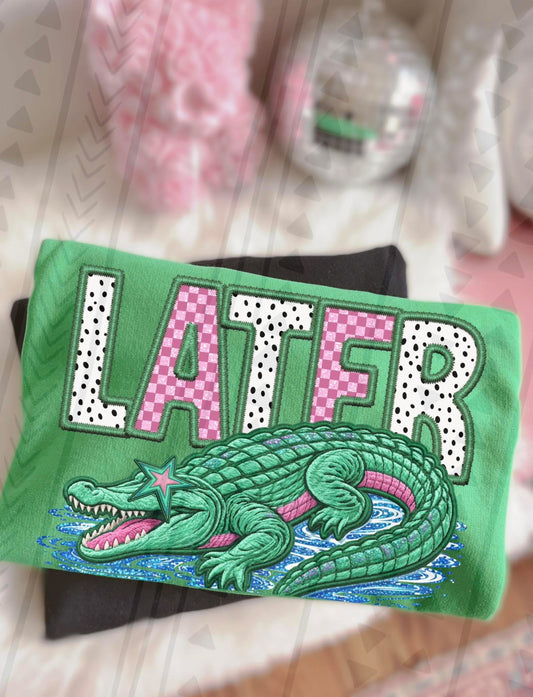 Later Gator DTF Transfer