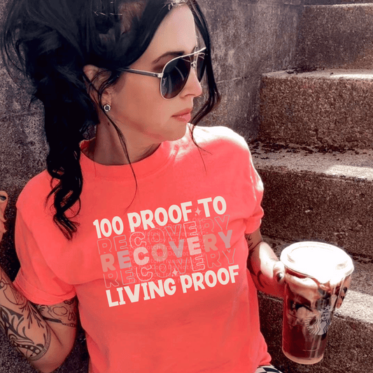 100 Proof To Recovery DTF Transfer