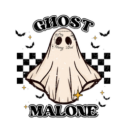 Ghost Malone DTF Transfer