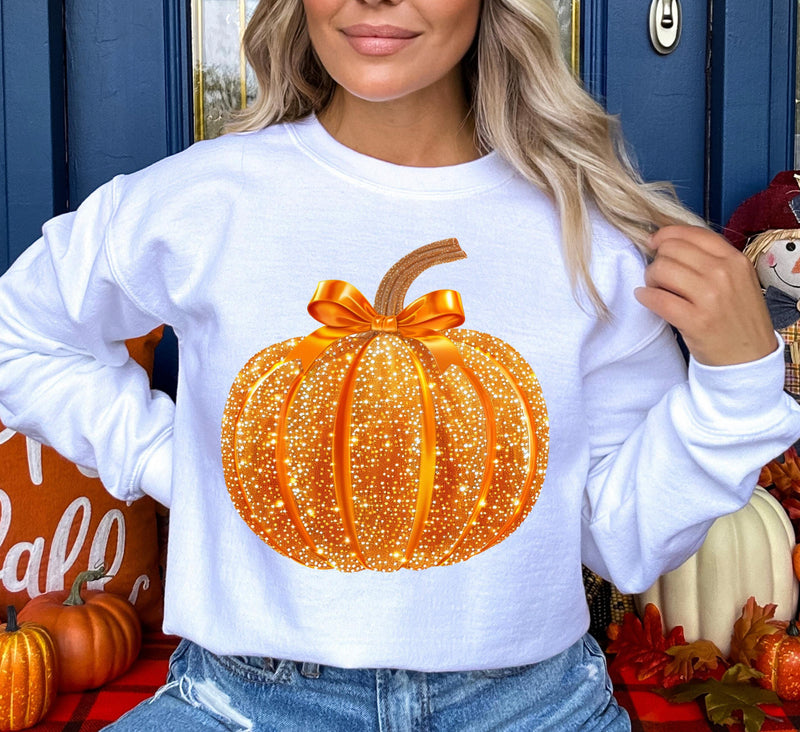 Sparkle Pumpkin 2 DTF Transfer