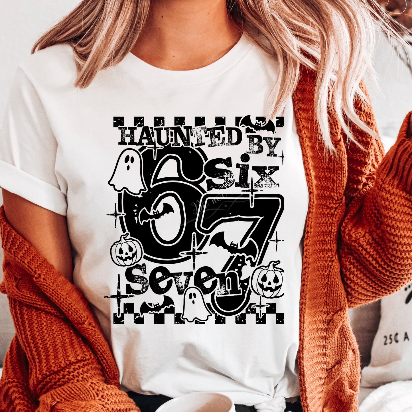 Haunted By 67 Black DTF Transfer