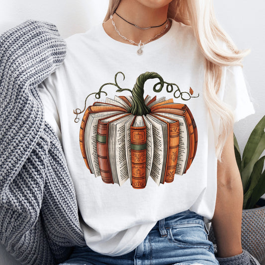 RTS Book Pumpkin ADULT DTF Transfer