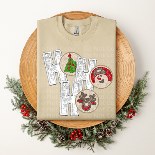 Ho Ho Ho Cookies DTF Transfer