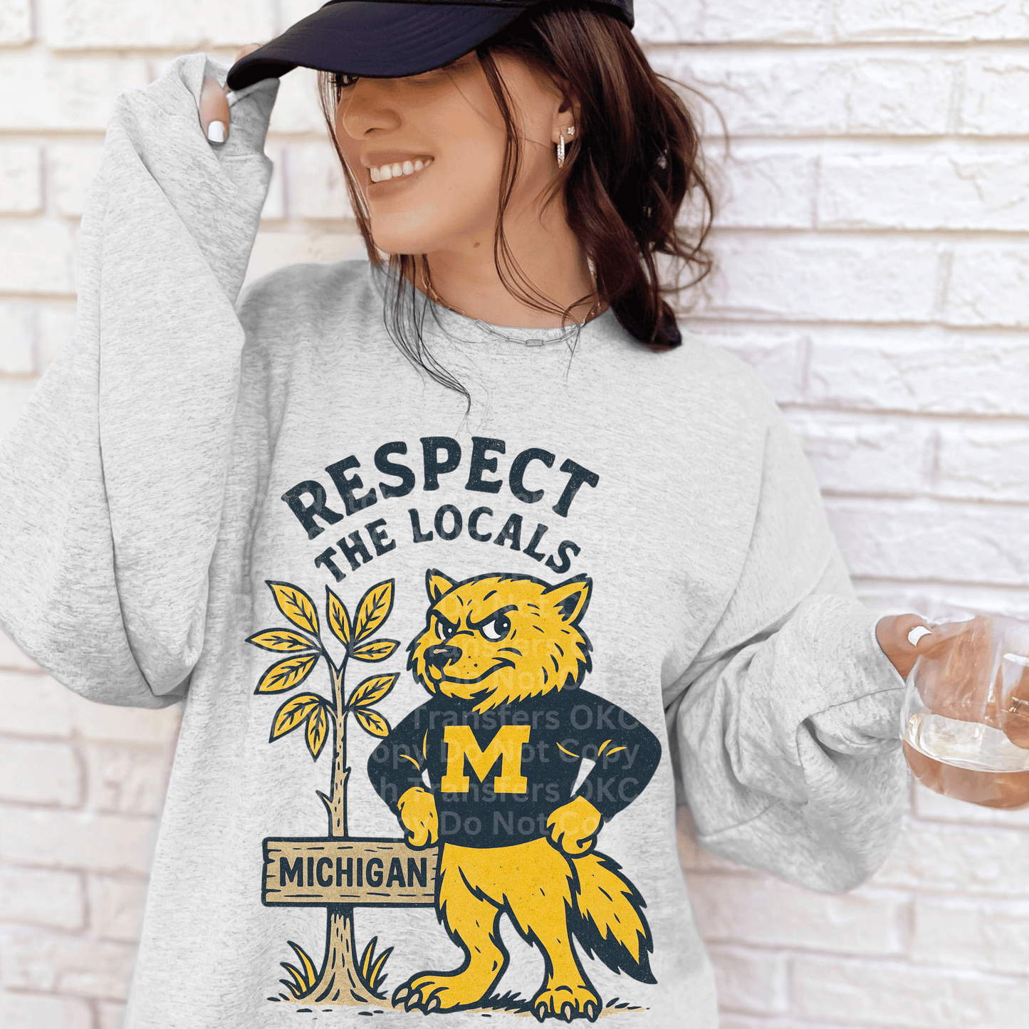Respect The Locals-Michigan DTF Transfer