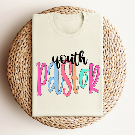 Youth Pastor - Colored Names/Occupations DTF Transfer