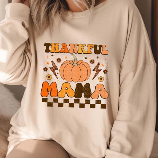 Retro - Thankful Mama DTF Transfer