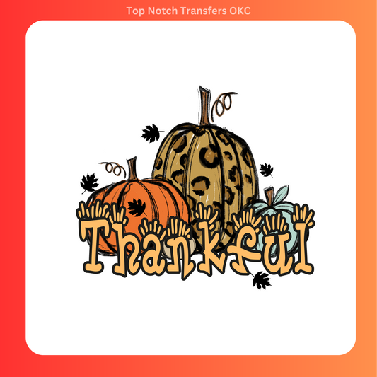 Thankful 2 DTF Transfer