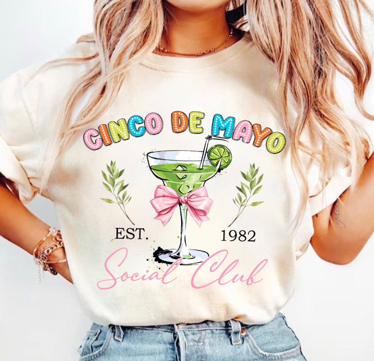 Cinco De Mayo Social Club DTF Transfer