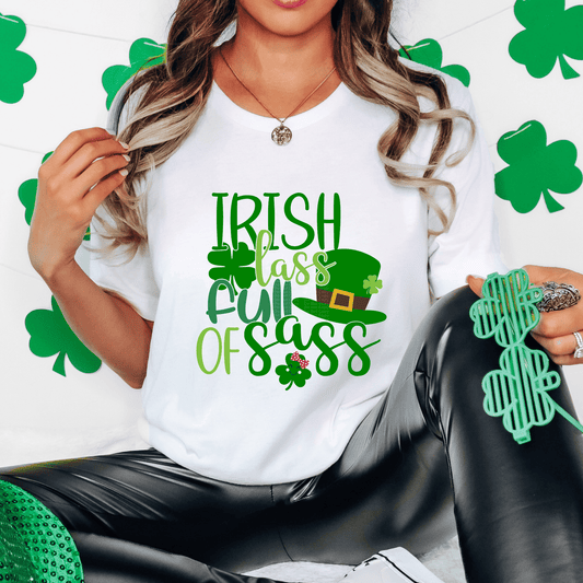 Irish Lass Full of Sass DTF Transfer