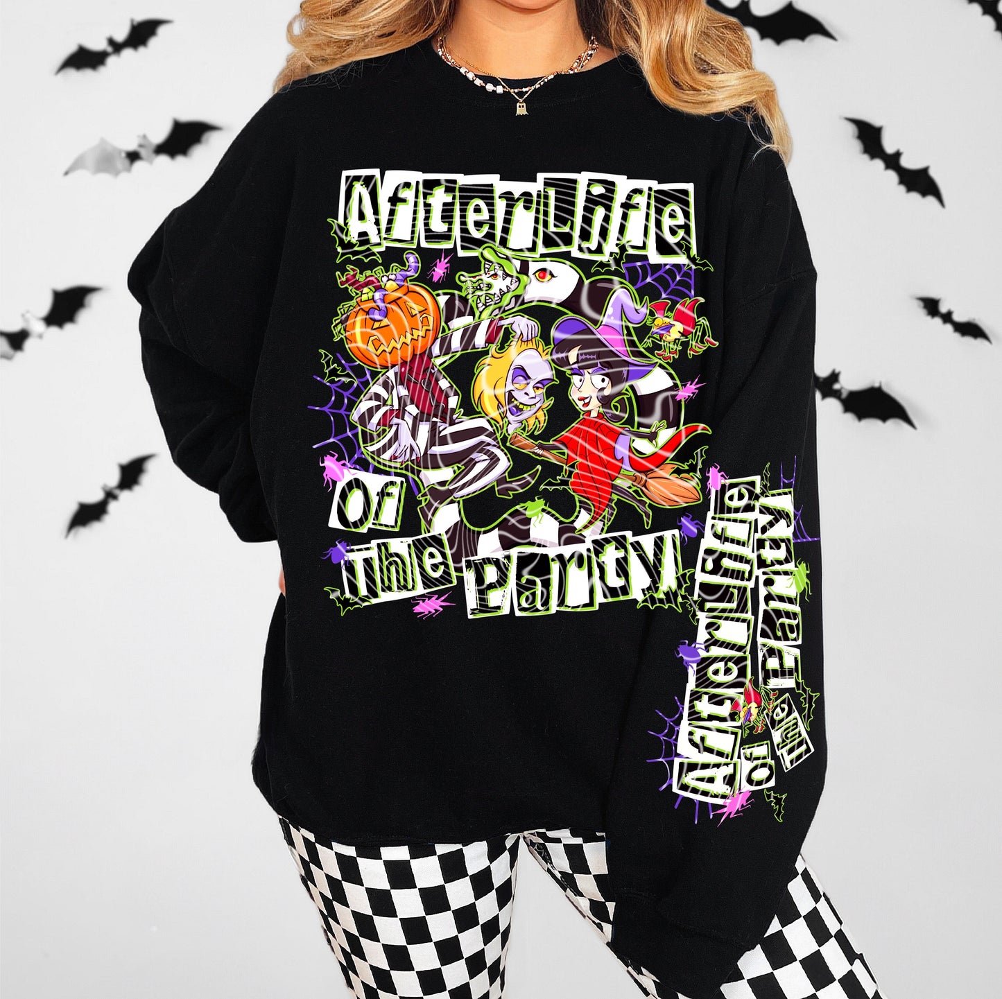 Afterlife *Optional long sleeve design* DTF Transfer