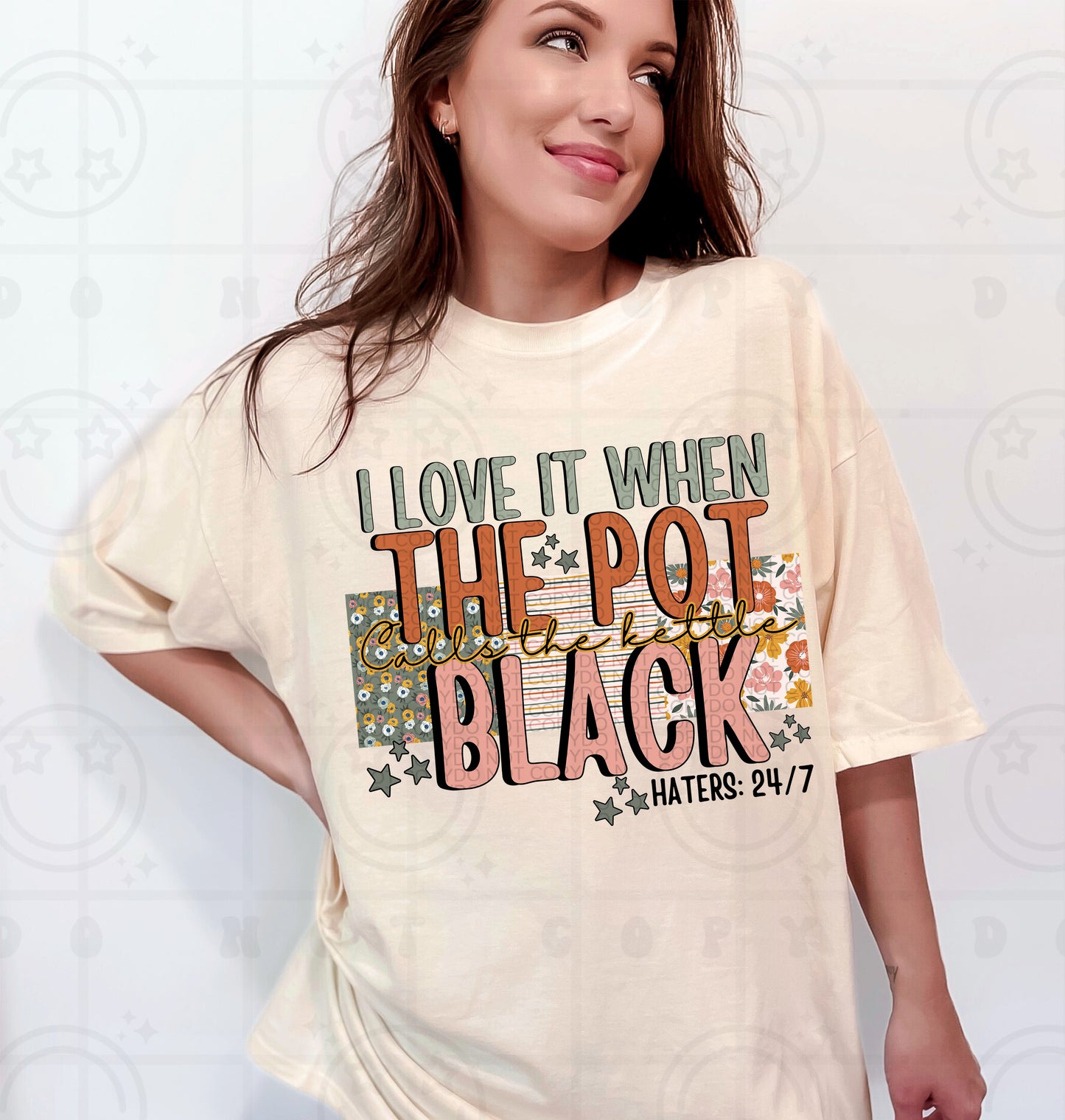 I Love It When The Pot Calls The Kettle Black DTF Transfer