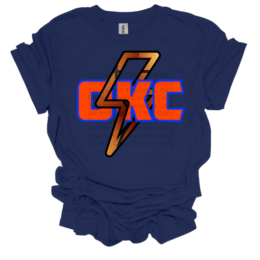 OKC BB Bolt DTF Transfer