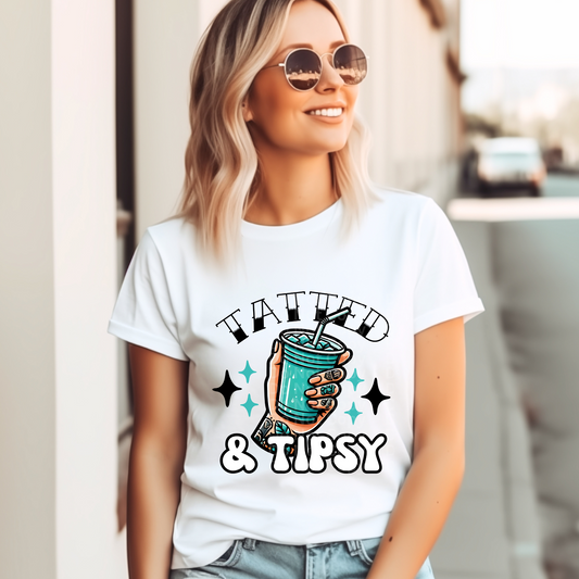 Tatted & Tipsy (Light) DTF Transfer