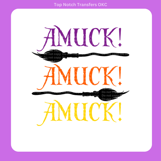 HP Amuck DTF Transfer