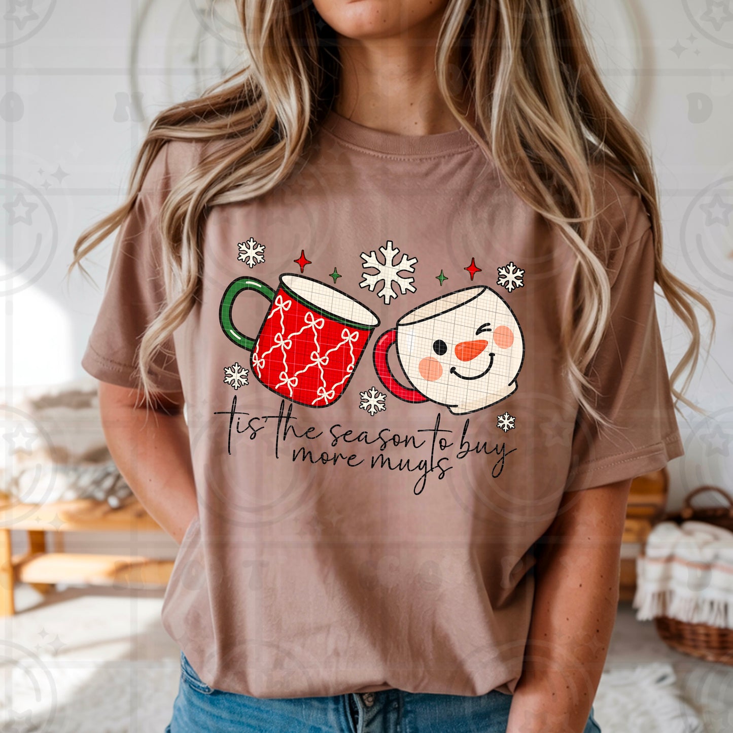 Tie The Season To Buy More Mugs DTF Transfer